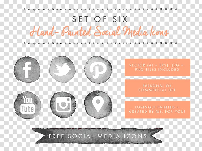 Social media Computer Icons Watercolor painting Blog, automotive business card transparent background PNG clipart