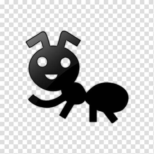 Black garden ant Cartoon , ants transparent background PNG clipart