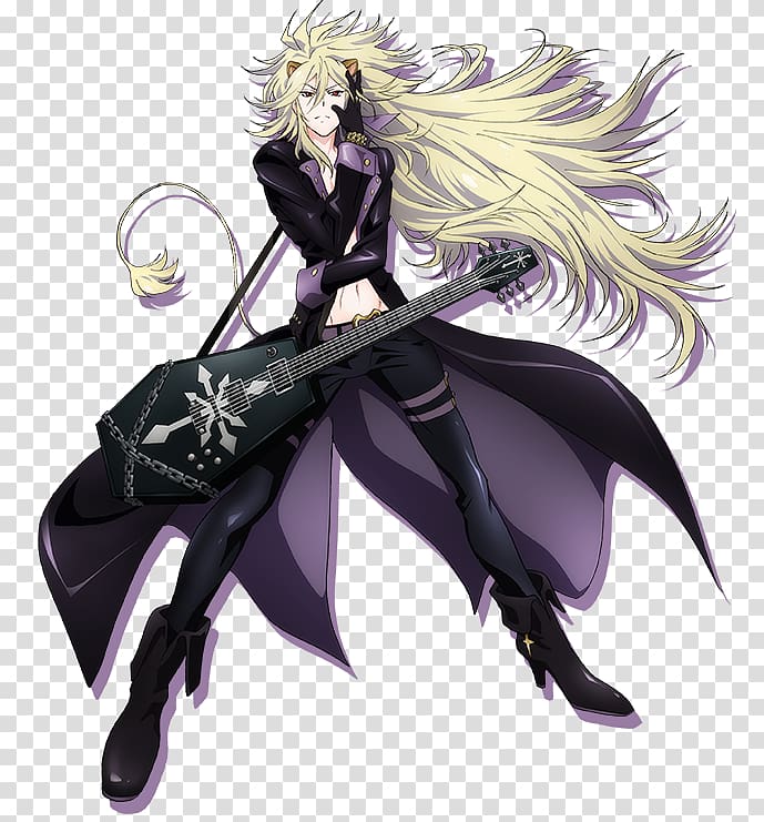 Show by Rock!! Anime Aion Guitarist, Anime transparent background PNG clipart