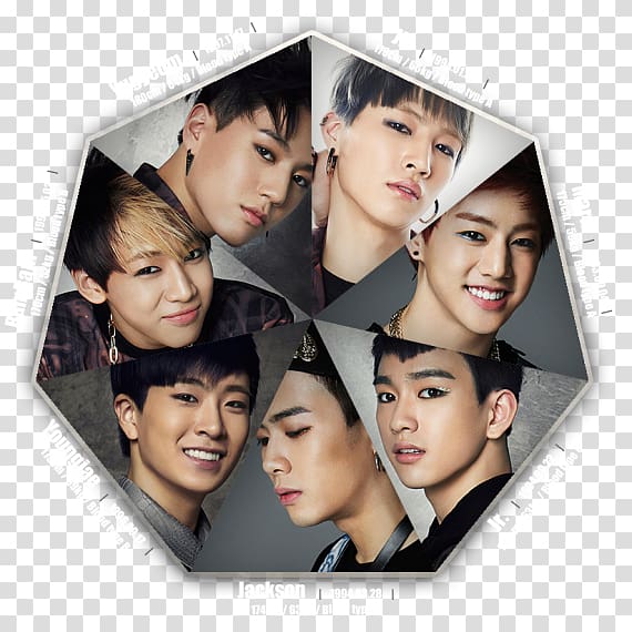 JB Kim Yugyeom GOT7 J. Y. Park K-pop, of sixteenth rest transparent background PNG clipart