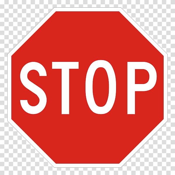 Stop sign Traffic sign Signage Logo, hand stop sign employees only transparent background PNG clipart