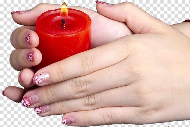Candle, Holding candles to mourn transparent background PNG clipart
