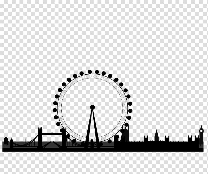 London Eye Big Ben Palace of Westminster graphics, london eye transparent background PNG clipart