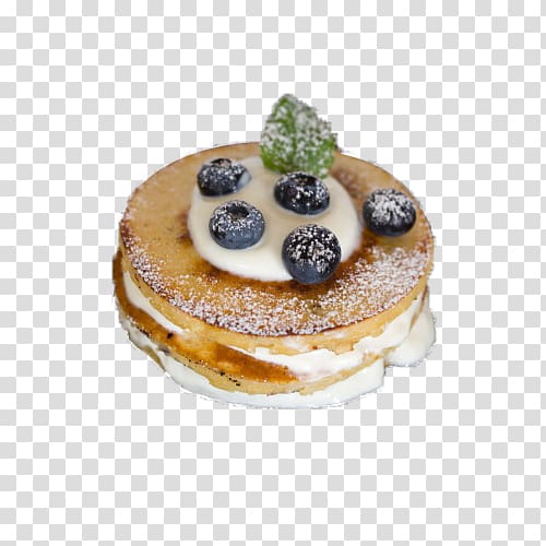 Pancake Breakfast Tart Recipe Menu, HD Blueberry Yogurt Cake transparent background PNG clipart