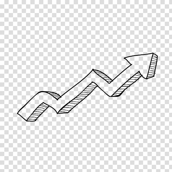Euclidean Arrow Diagram, hand-drawn cartoon arrow growth transparent background PNG clipart