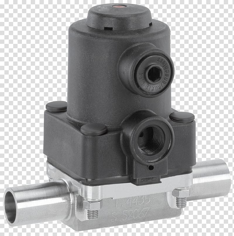 Diaphragm valve GEMÜ Gebr. Müller Apparatebau GmbH & Co. KG Metal Actuator, Sanitary Angle Valve transparent background PNG clipart