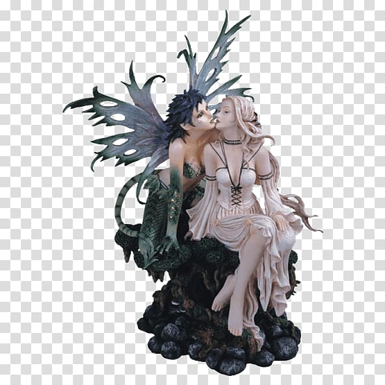 Figurine Statue Fairy Dragon, Fairy transparent background PNG clipart