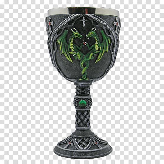 Wine glass Chalice Wicca Dragon Ritual, dragon transparent background PNG clipart