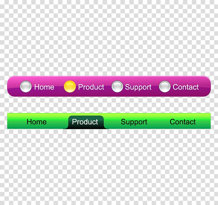 Menu bar, Navigation menu bar transparent background PNG clipart