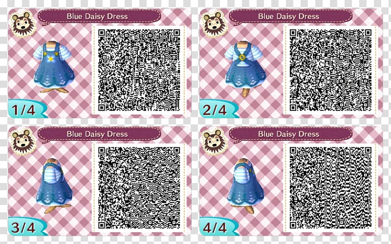 Animal Crossing New Leaf Qr Codes Gown