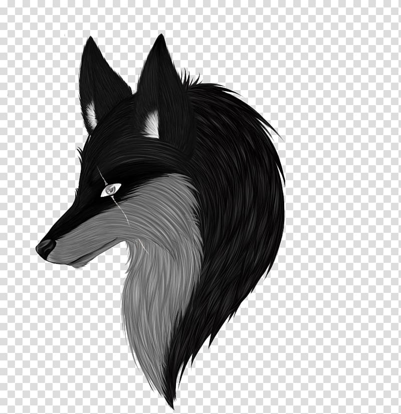 Red fox Drawing Gray wolf, anime boy transparent background PNG clipart