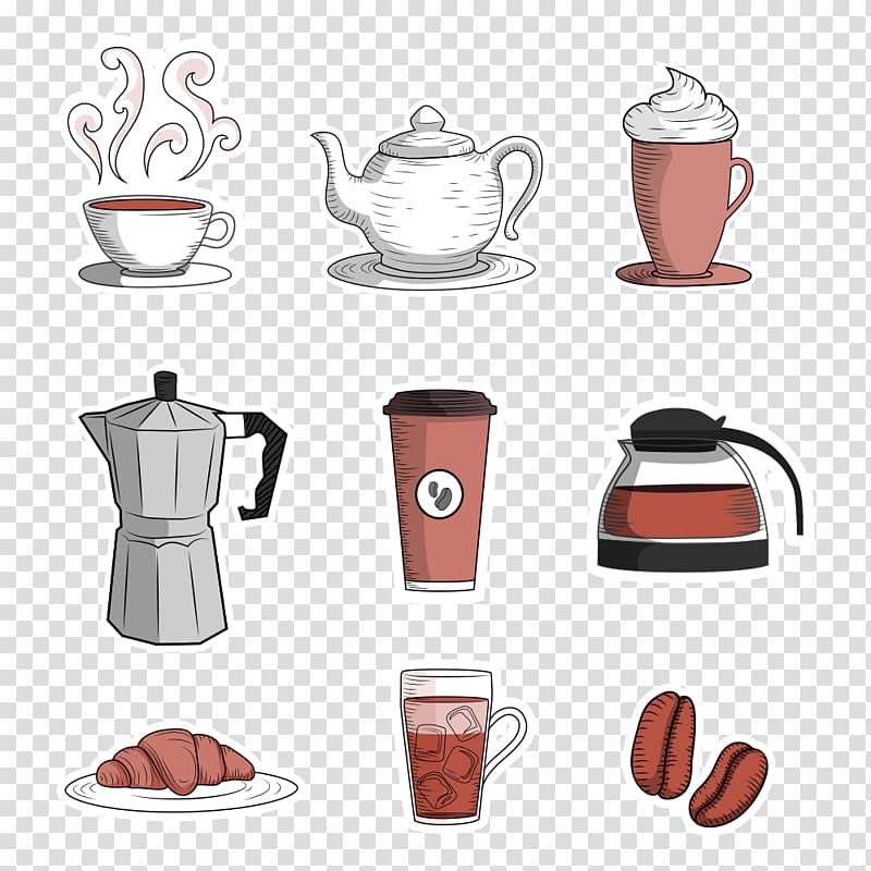 Coffee cup Cafe, Drink transparent background PNG clipart