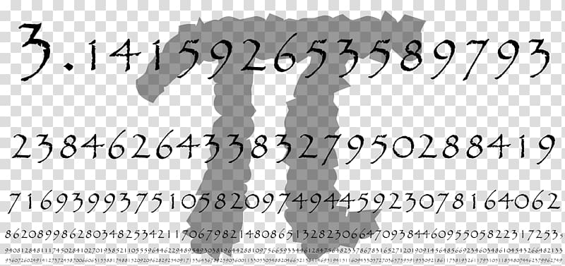 Pi Day Mathematics Rational number, pi transparent background PNG clipart
