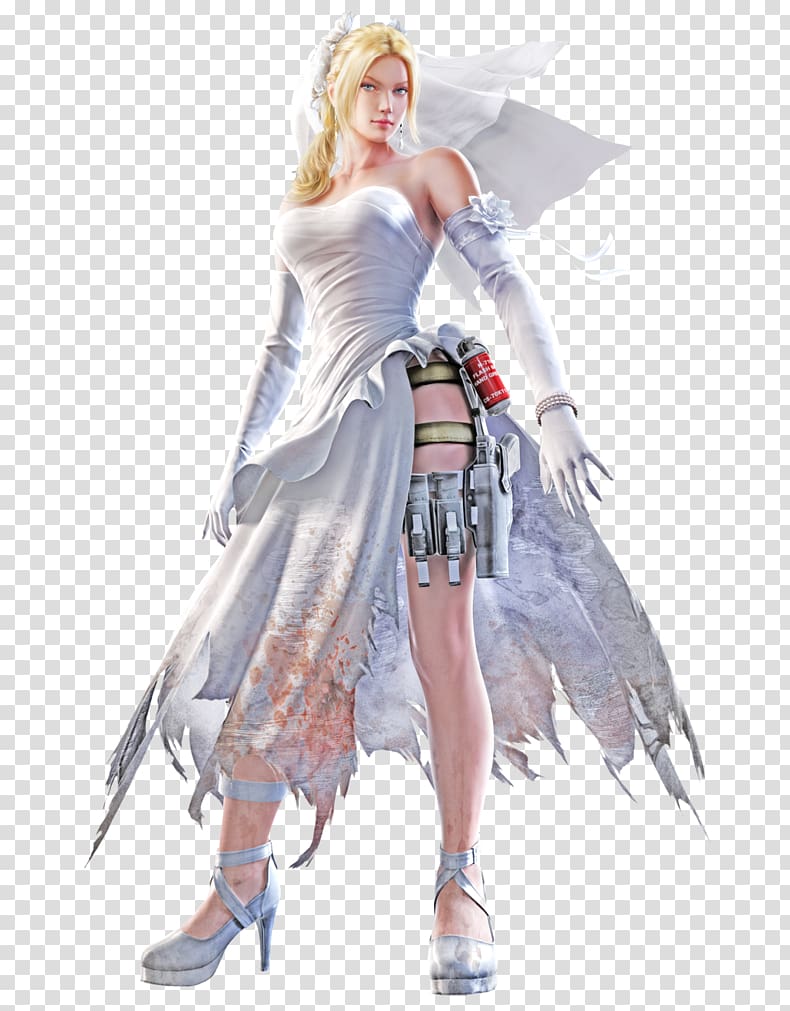 Tekken 7 Death by Degrees Nina Williams Anna Williams, angel transparent background PNG clipart