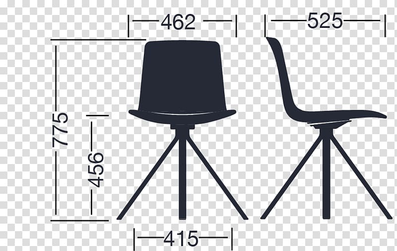 Office & Desk Chairs Polypropylene stacking chair Armrest, chair transparent background PNG clipart