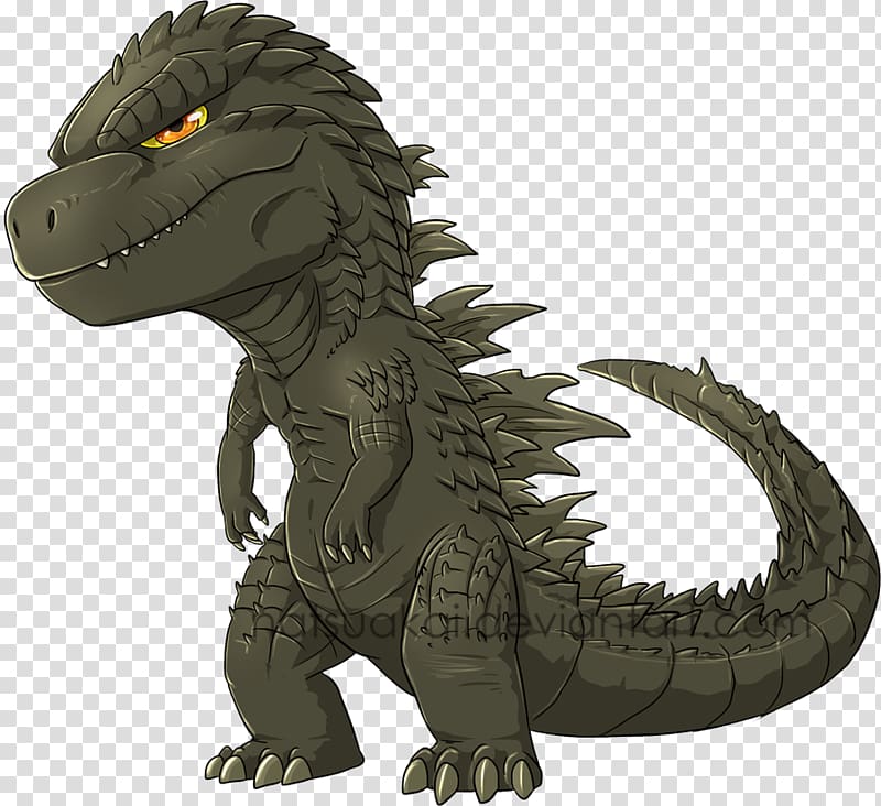 Godzilla Junior Chibi Drawing, godzilla transparent background PNG clipart