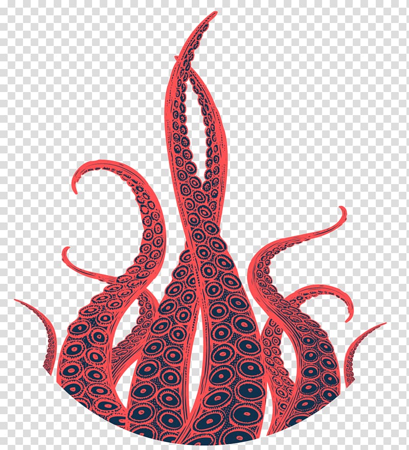 orange and blue octopus tentacles, Octopus Tentacle Kraken Invertebrate Storytelling, Keynote transparent background PNG clipart