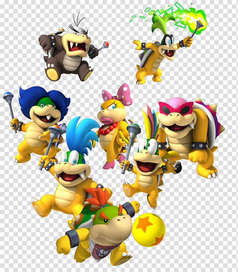 Bowser Mario Bros. Wii Koopalings, the boss baby transparent background PNG clipart