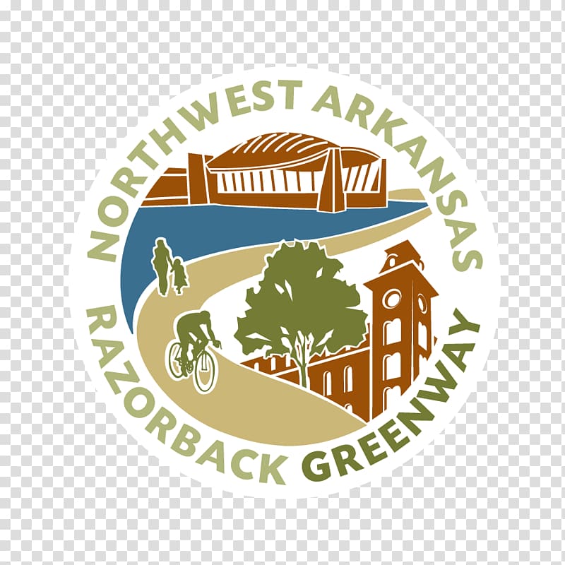 Razorback Regional Greenway Trail Razorback Greenway Label, Nwa transparent background PNG clipart