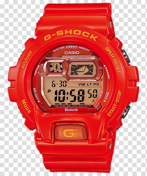 G-Shock Shock-resistant watch Casio Bluetooth, G Shock transparent background PNG clipart