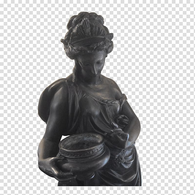 Bronze sculpture Statue Classical sculpture, classical antiquity shading transparent background PNG clipart