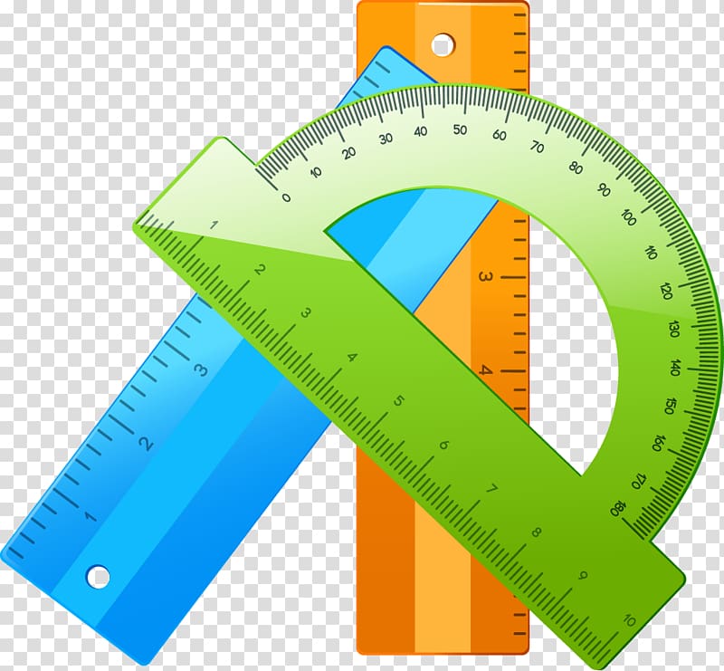 Ruler Protractor Curriculum, Color scale transparent background PNG clipart