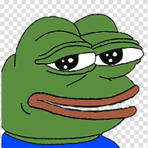 Pepe the Frog Twitch YouTube Emote Video game, youtube transparent background PNG clipart