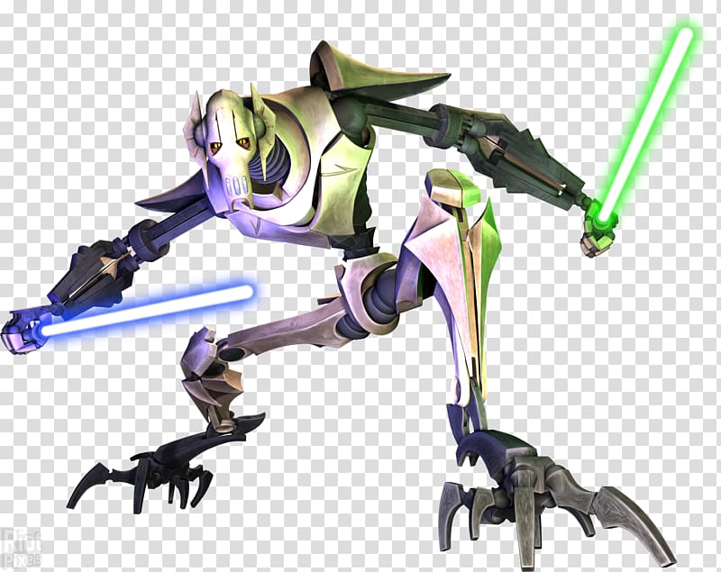 General Grievous Star Wars: The Clone Wars Jabba the Hutt Battle droid, General transparent background PNG clipart