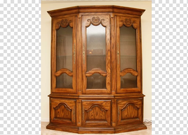 Cupboard Wood stain Shelf Antique, China Cabinet transparent background PNG clipart