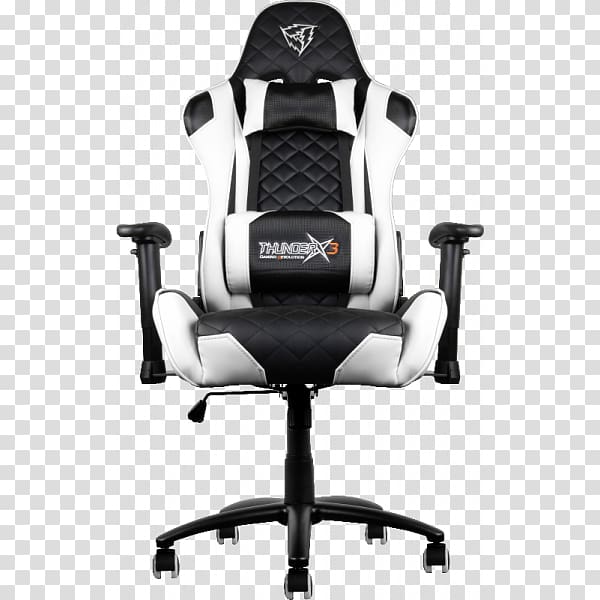 AeroCool ThunderX3 TGC12 THUNDERX3, TGC15 Chair Padded Seat Universal Video Games Gaming Chairs, chair transparent background PNG clipart