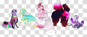 Graphic design Horse Illustration Pink M, We Are Closed transparent background PNG clipart thumbnail