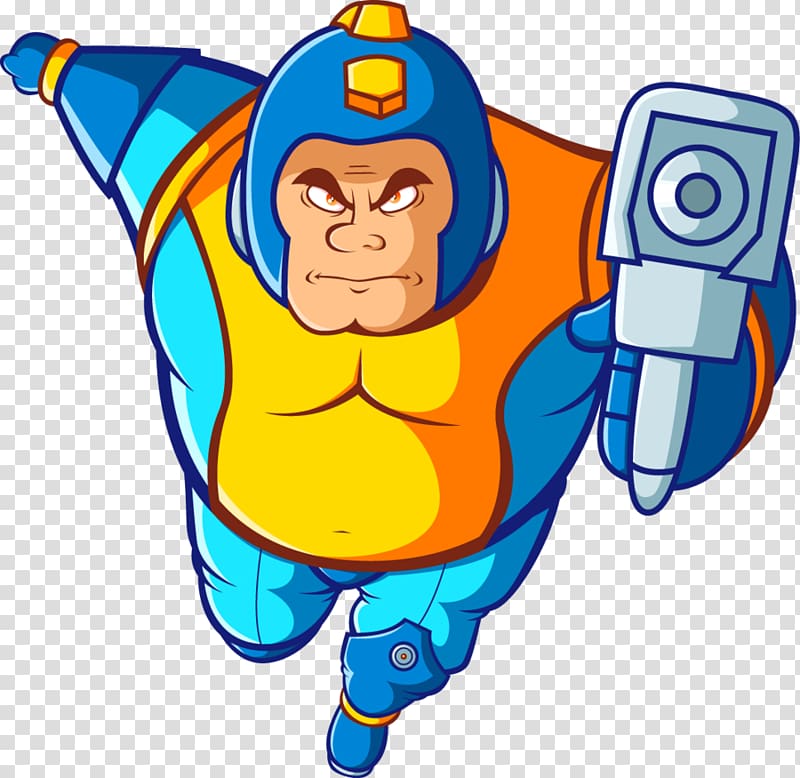 Mega Man X Street Fighter X Tekken Legendary Capcom, fat man transparent background PNG clipart