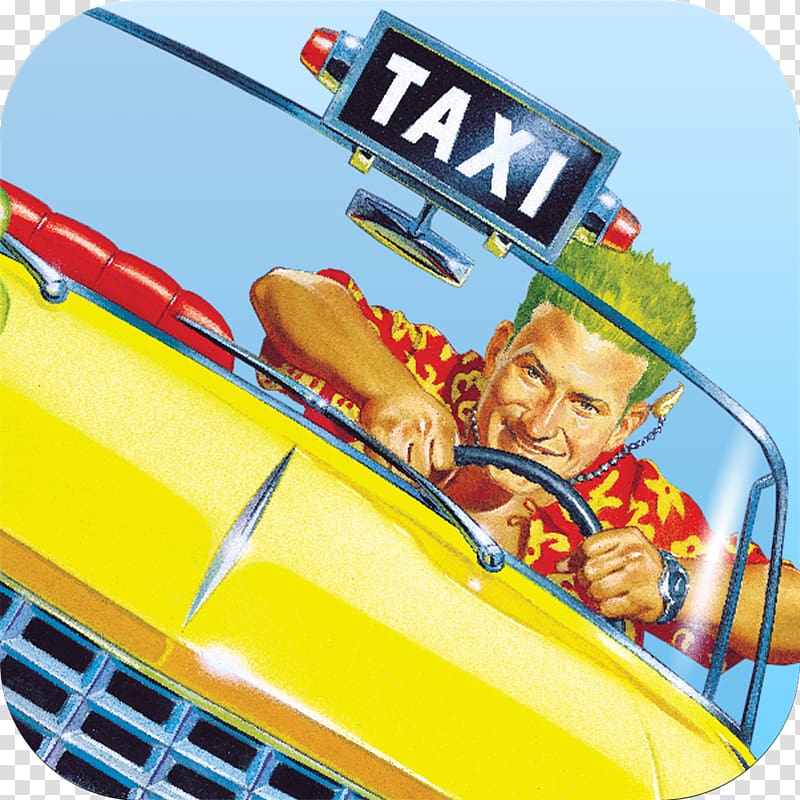 Crazy Taxi: City Rush Sega Android, taxi driver transparent background PNG clipart
