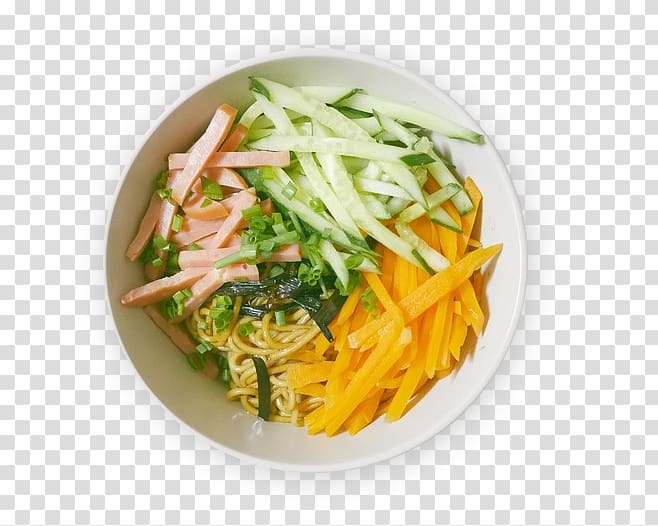 Namul Chinese cuisine Thai cuisine Zakuski Pasta, Vegetable noodles transparent background PNG clipart