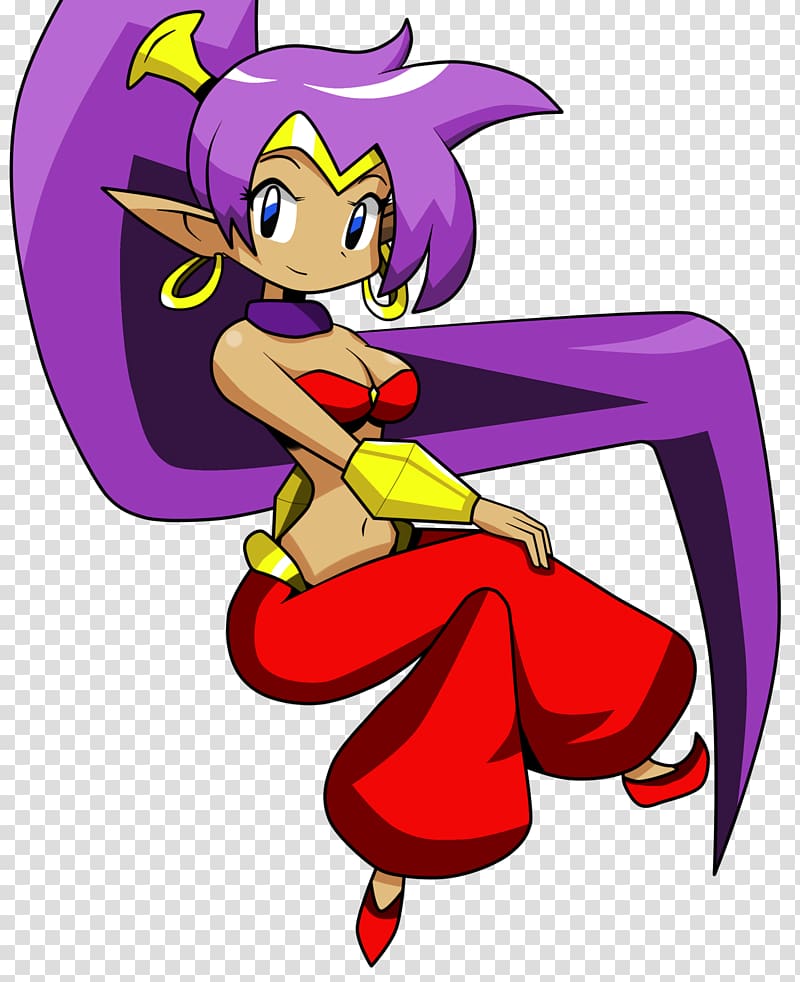 Shantae: Half-Genie Hero Shantae and the Pirate\'s Curse Shantae: Risky\'s Revenge Video Games, shantae big belly transparent background PNG clipart