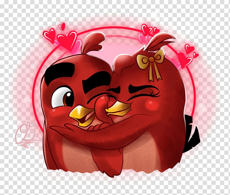 Bad Piggies Red Angry Birds Toons | Gardening with Terence, S1 Ep13, smooch transparent background PNG clipart