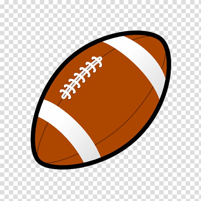 brown football illustration, American football Rugby ball , Football transparent background PNG clipart