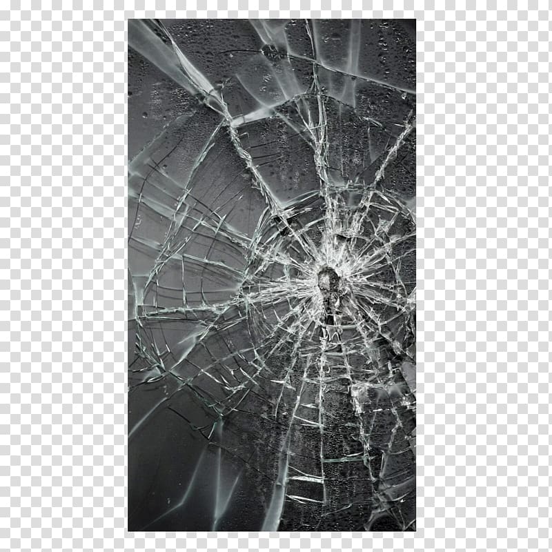 cracked glass, iPhone 6 Plus iPhone 5s Display device , Broken screen phone transparent background PNG clipart