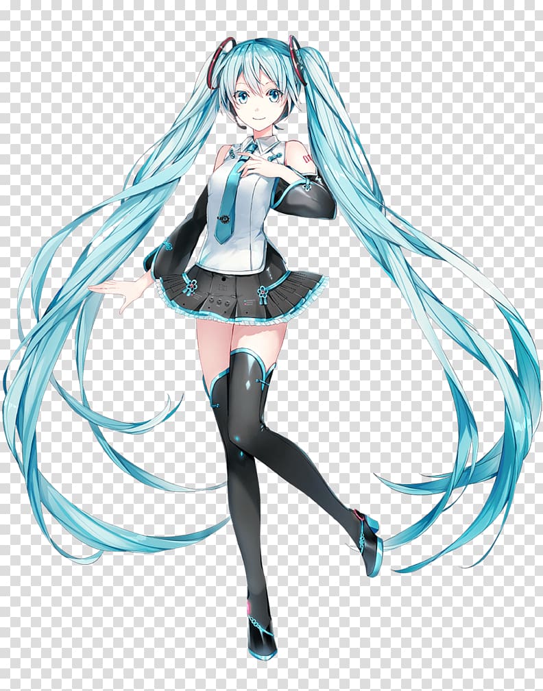 Hatsune Miku Vocaloid Crypton Future Media Chinese language Nendoroid, hatsune miku transparent background PNG clipart