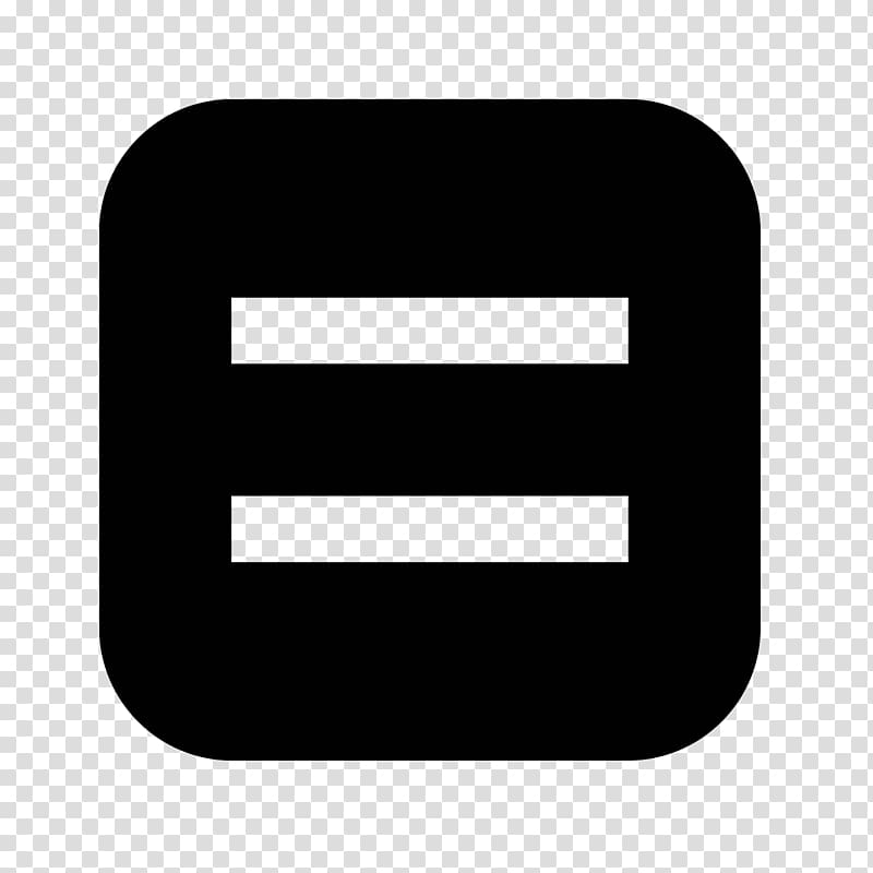 Symbol Equals sign Computer Icons , Euclidean transparent background PNG clipart