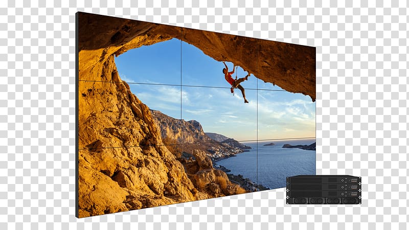 Video wall Planar Systems Display device Computer Monitors Dot pitch, security shading transparent background PNG clipart