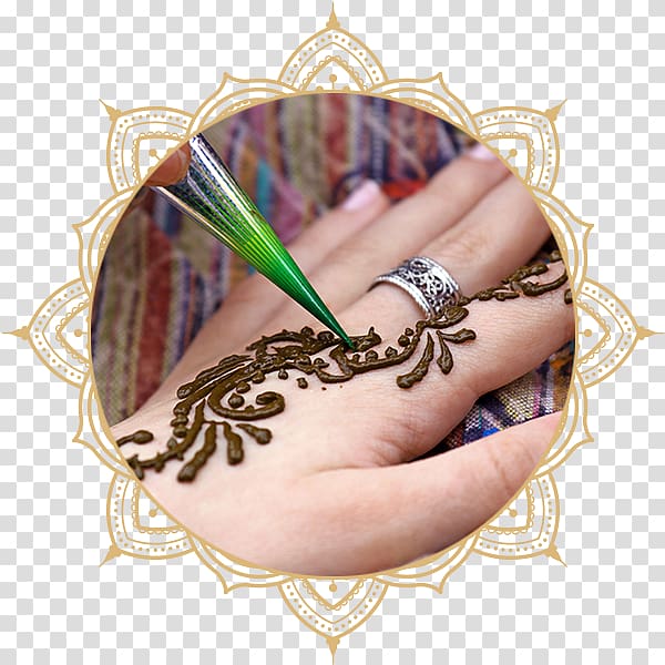Abziehtattoo Henna Mehndi Hand, henna transparent background PNG clipart