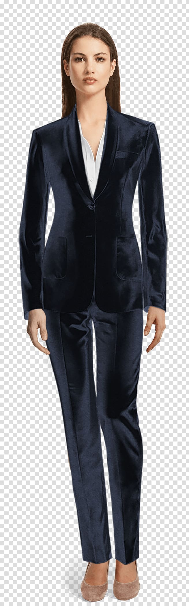 Pant Suits Double-breasted Tailor Clothing, WOMEN SUIT transparent background PNG clipart