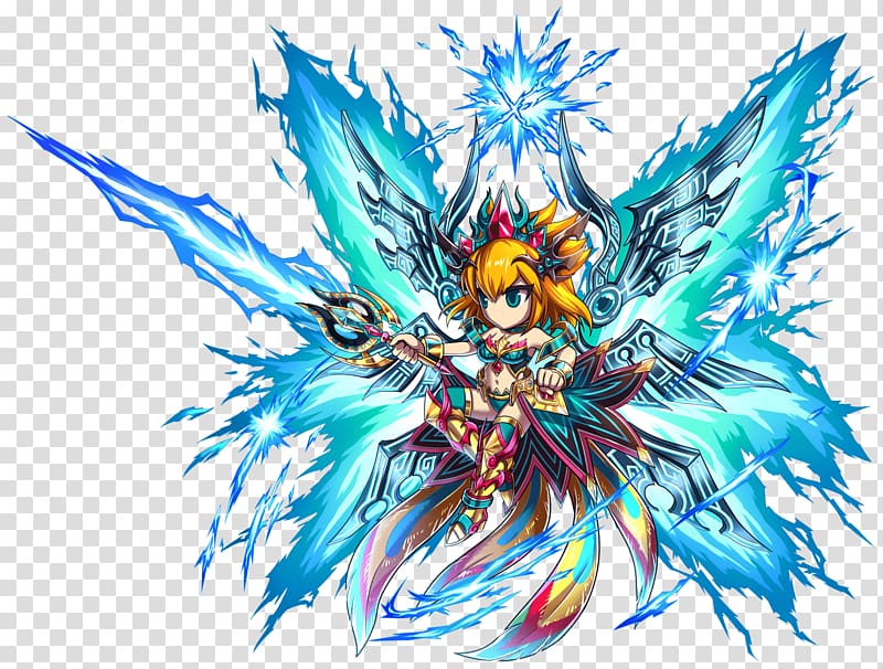 Brave Frontier Sibyl Goddess Sister, Leon transparent background PNG clipart