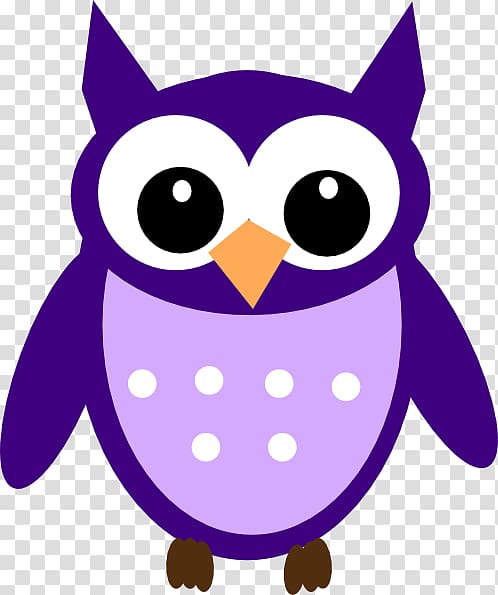 Computer Icons Purple , Purple Owl transparent background PNG clipart