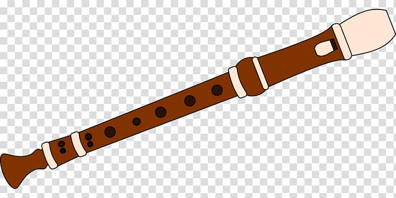 Recorder Musical instrument Flute , Brown bamboo flute transparent background PNG clipart
