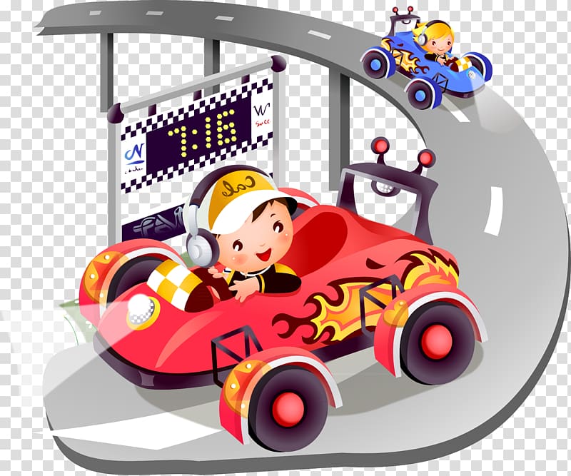 Children\'s Games Animation , cartoon car transparent background PNG clipart