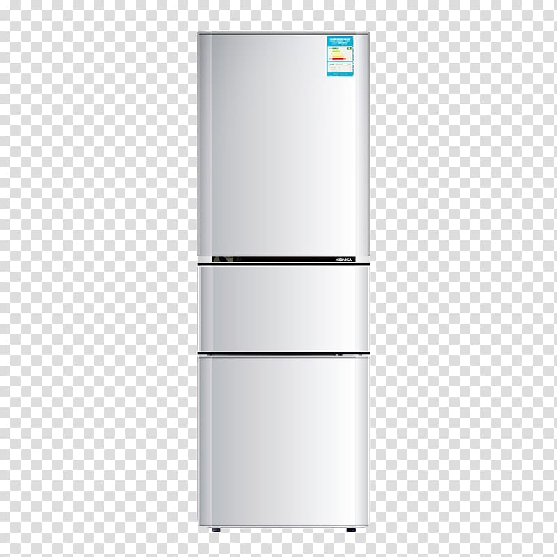 Refrigerator Home appliance, Three-door refrigerator transparent background PNG clipart