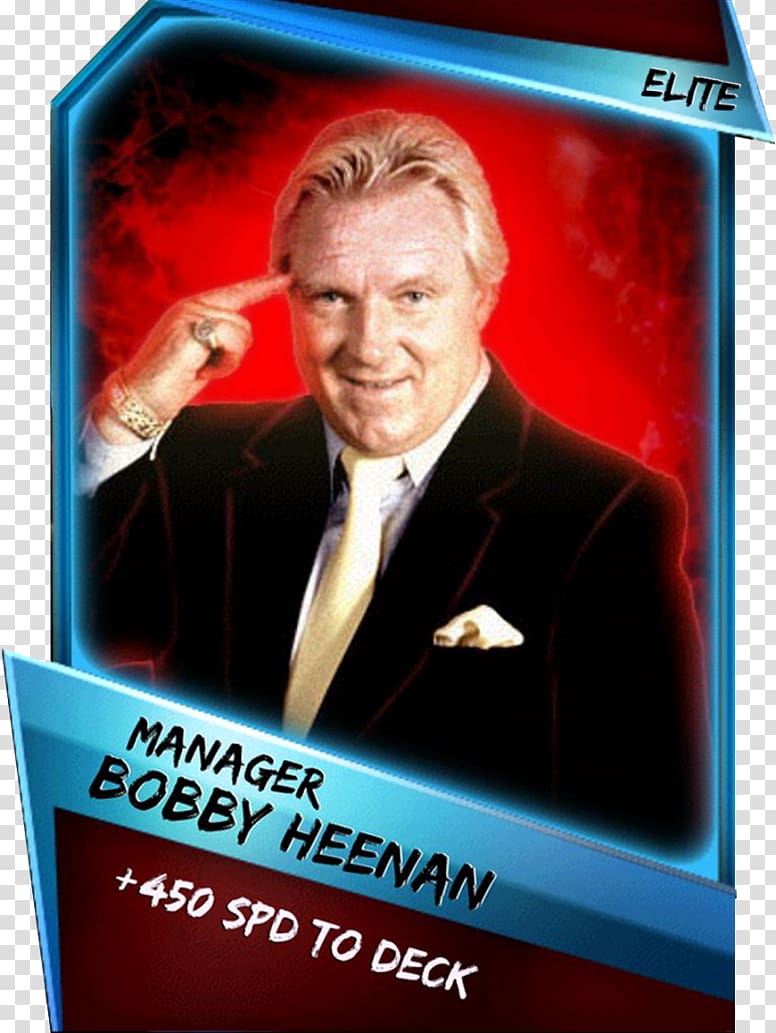 WWE SuperCard Paul Heyman Professional wrestling NXT TakeOver: New Orleans, wwe transparent background PNG clipart