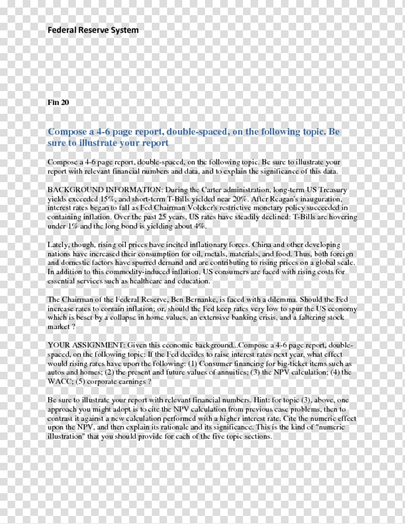 Cover letter Résumé Template Writing, Federal Reserve System transparent background PNG clipart